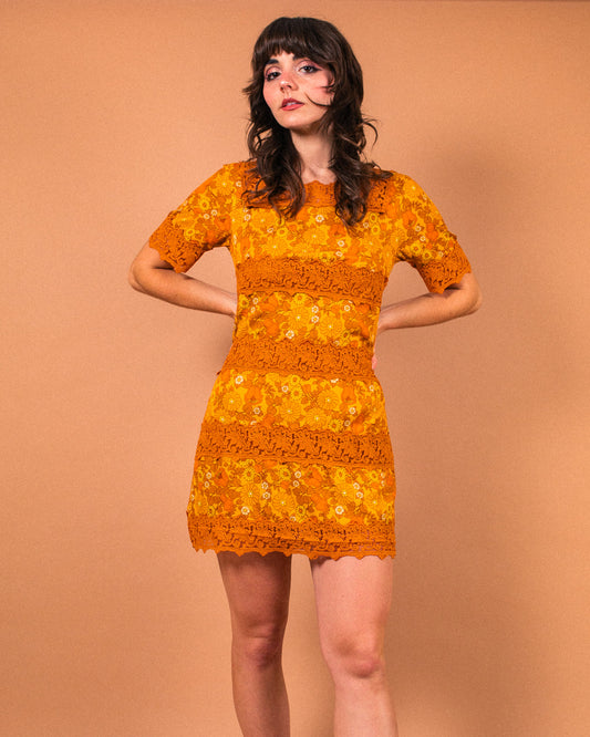 Corrina - Lace Panel Dress