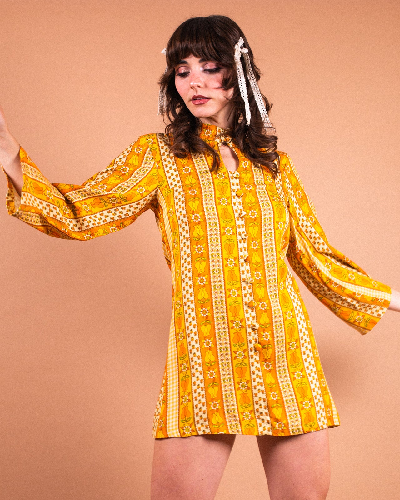 Goldie - Keyhole Tunic Dress