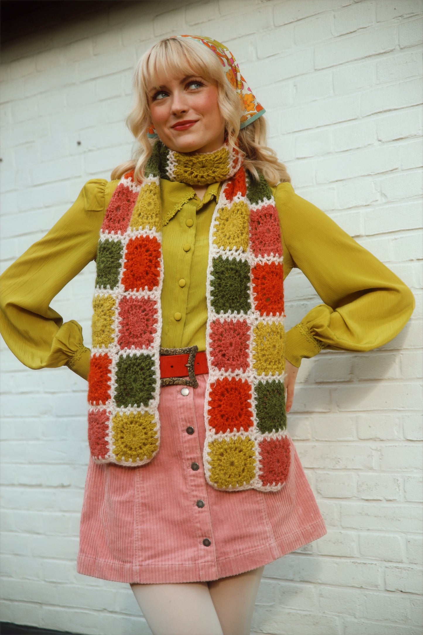 Maple - Crochet Scarf