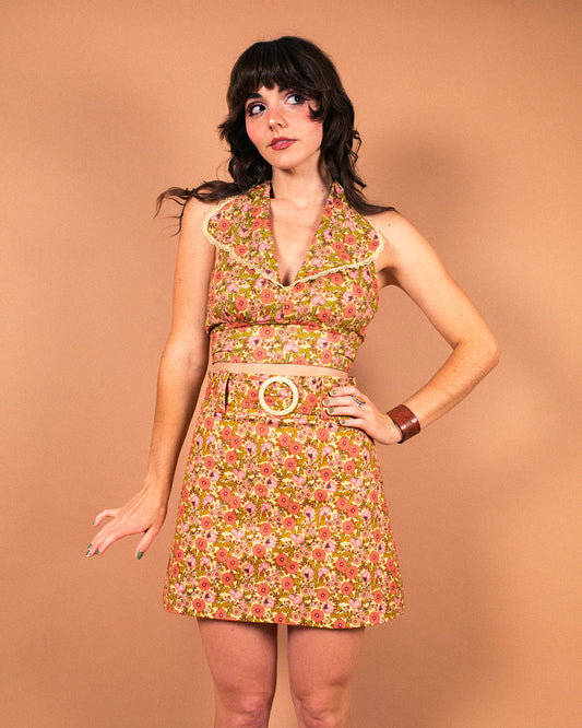 June - Halter Collar Top