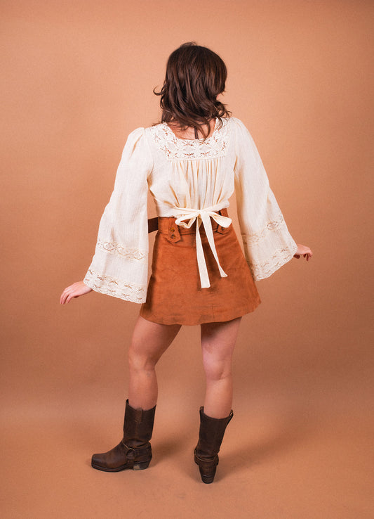 Juniper - Corduroy Buckle Skirt