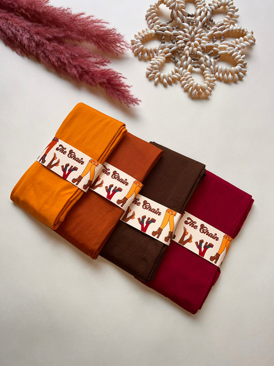 The Chain - Tights - Brown