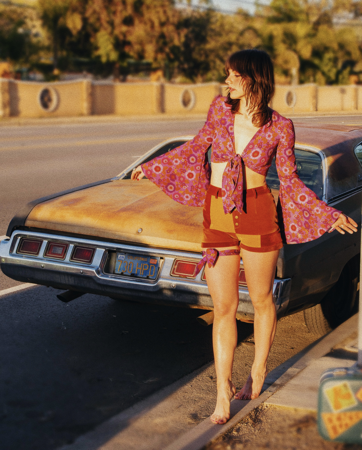 Moonlight Drive Shorts - Patchwork