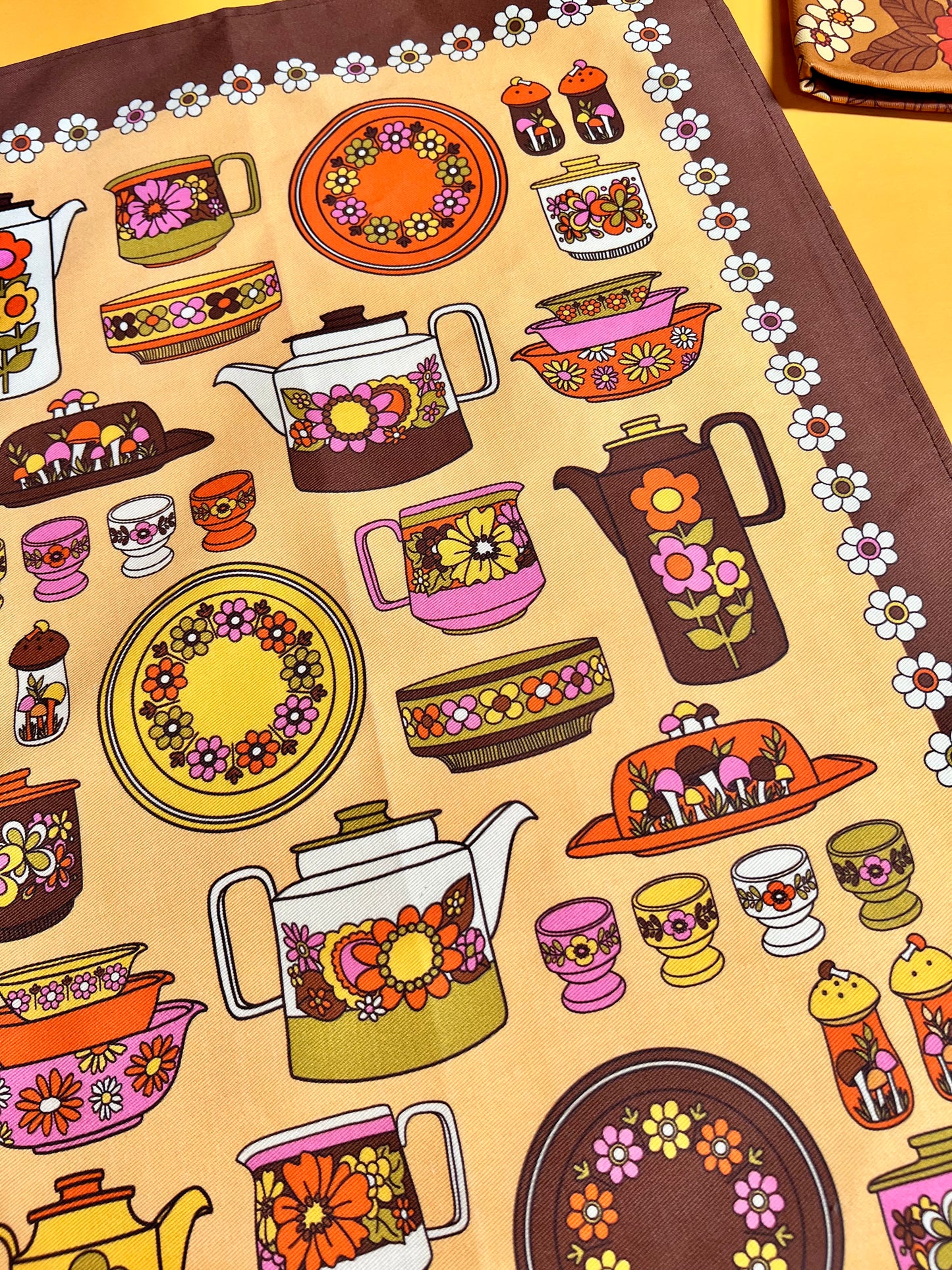 Tea Towel - Tea for Two - Pink