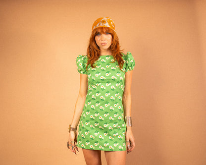 Birkin - Puff Sleeve Mini Dress