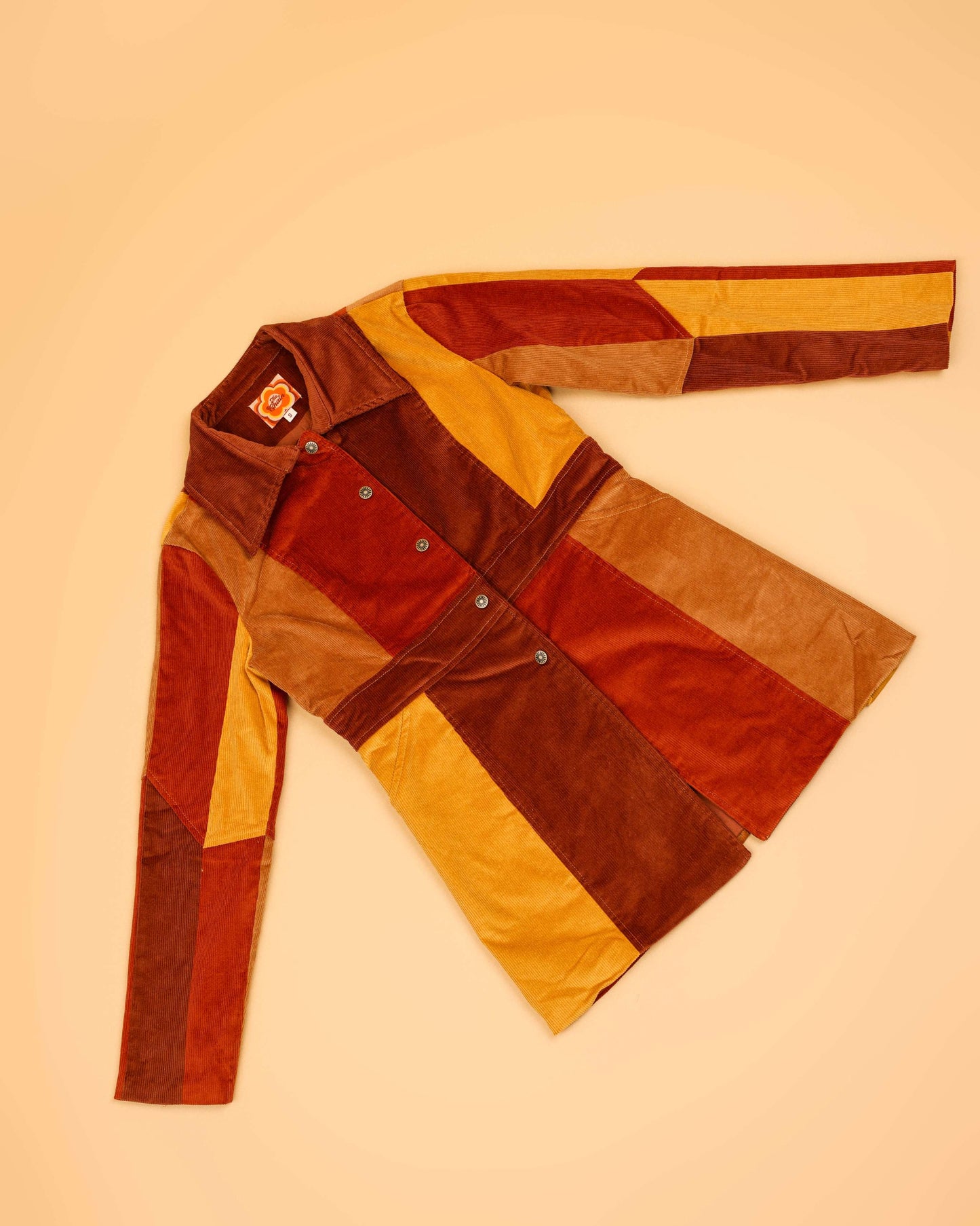 Joan - Corduroy Patchwork Jacket