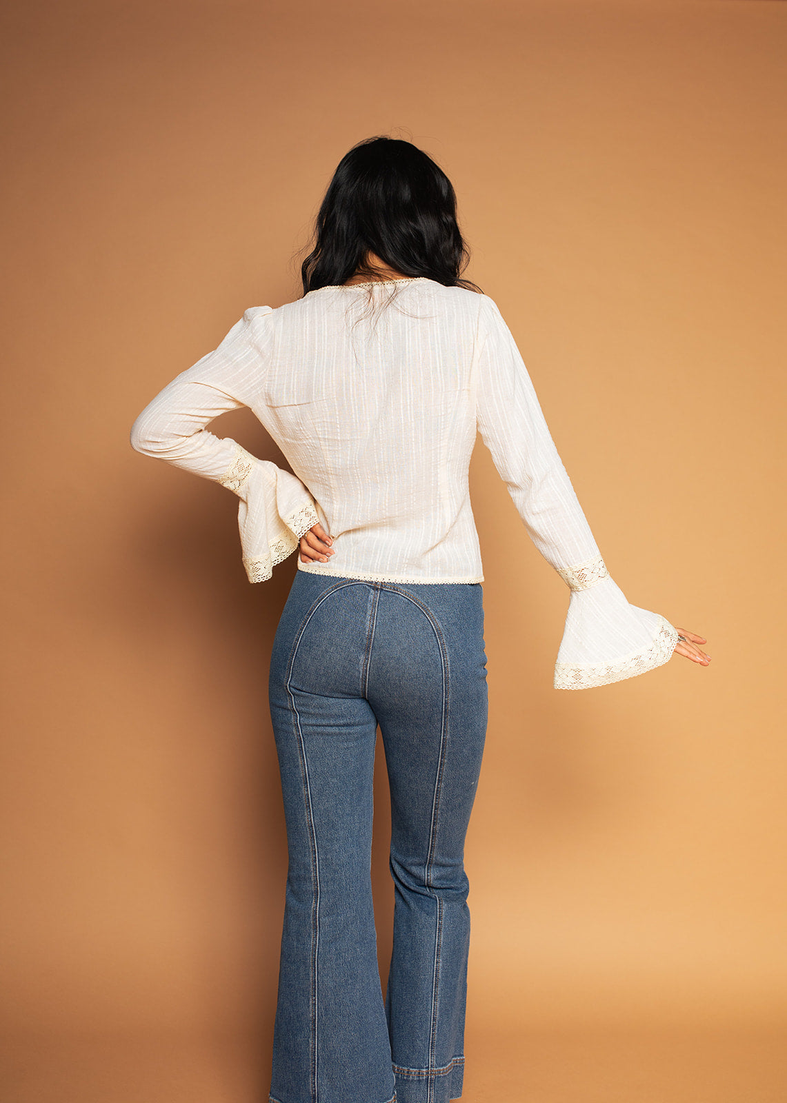 Birdie - Cotton & Lace Blouse