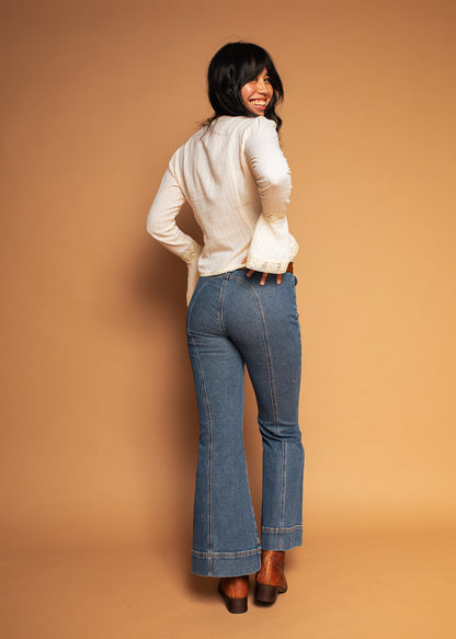 Birdie - Cotton & Lace Blouse