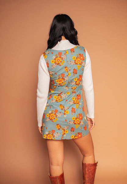 Lola - Pinafore Dress - Country Blooms