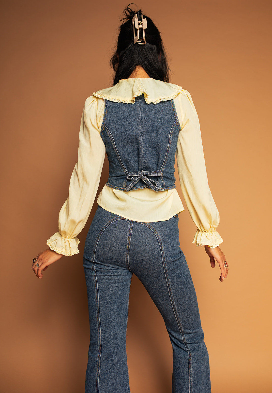 Electric Blues - Curve Seam Waistcoat