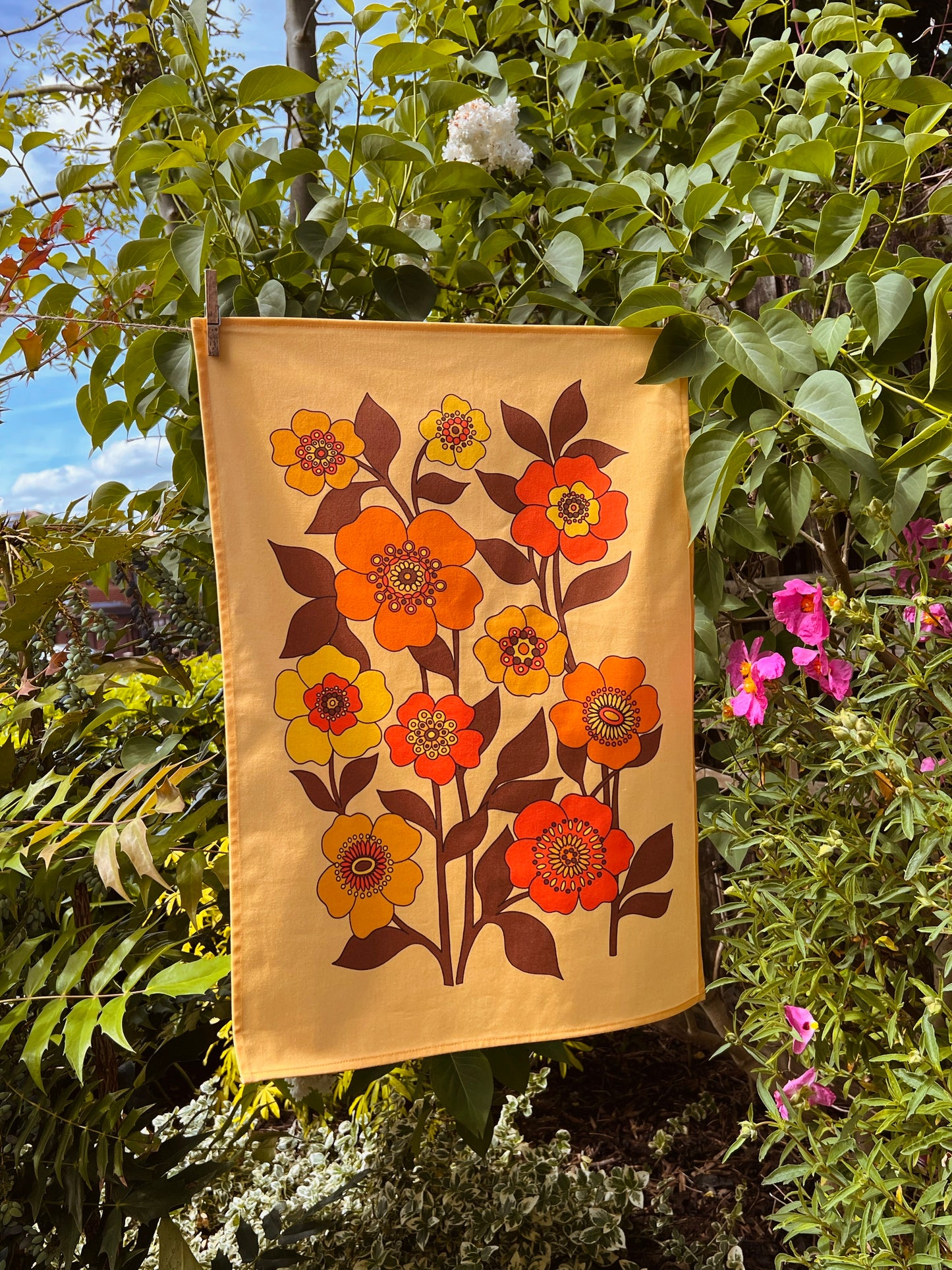 Tea Towel - Wildflowers